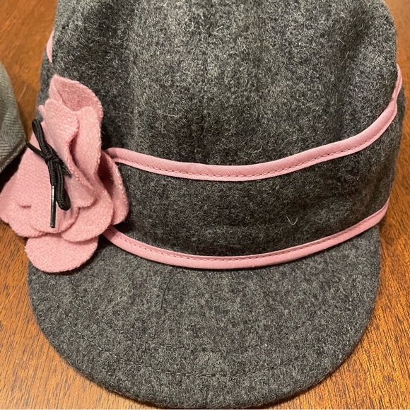 Set 2 Cap/Hats 1 Stormy Kromer Petal Pusher Cap Wool Blend 2 Gray Herringbone - Picture 2 of 16